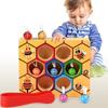 Hive of Bees To Associate Pliers Classification Colors Montessori Game