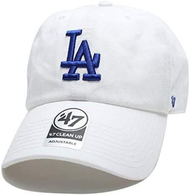'47 Brand Кепка Los Angeles Dodgers CLEAN UP Белая B-RGW12GWS-WHA Регулируемая