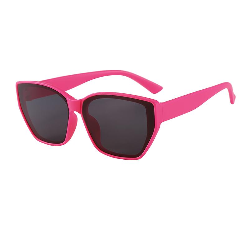 Korean version of children square sunglasses for men and women fashion trend outdoor sunshade sunscreen glasses