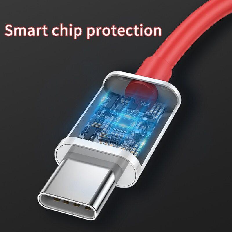 Зарядное устройство USB C Кабель Для Телефона OnePlus Type C 30W 5A Быстрая Зарядка Кабель для Передачи Данных