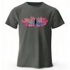 Trendy Street Color Graffiti Style Pure Cotton Tshirt for Menwomen Fashionable Casual Plus Size Loose Short Sleeved Soft Top