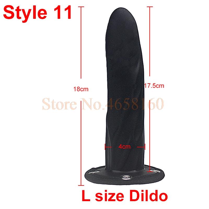 5 / 6 / 7 Inch Big G-Spot Dildo Strap-On Harness Kit Silicone Dildo Strapon Penis Bullet Vibrator Couples /  Lesbian Sex Toys