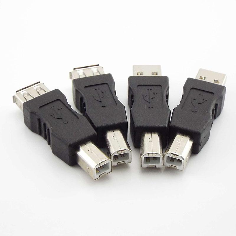USB 2.0 «мама-USB» типа A типа B «папа-папа» «мама-папа» черный адаптер, разъем преобразователя электроники