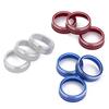 3Pcs/Set Car Air Conditioning Knob Control Switch Decoration Ring Fit For Volkswagen VW Golf 7 MK7 2014- Auto