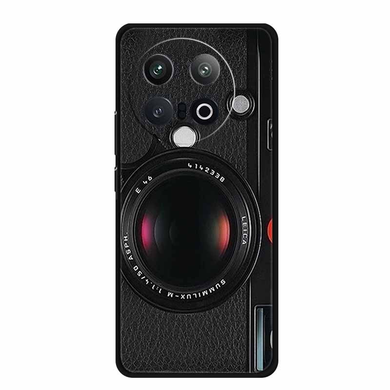 Для Vivo iQOO 13 5G Задняя крышка Чехол iQOO13 Coque Черный Силиконовый Мягкий Чехол для телефона Для Vivo iQOO 13 Чехол 6.82" Ударопрочный Funda Сумка