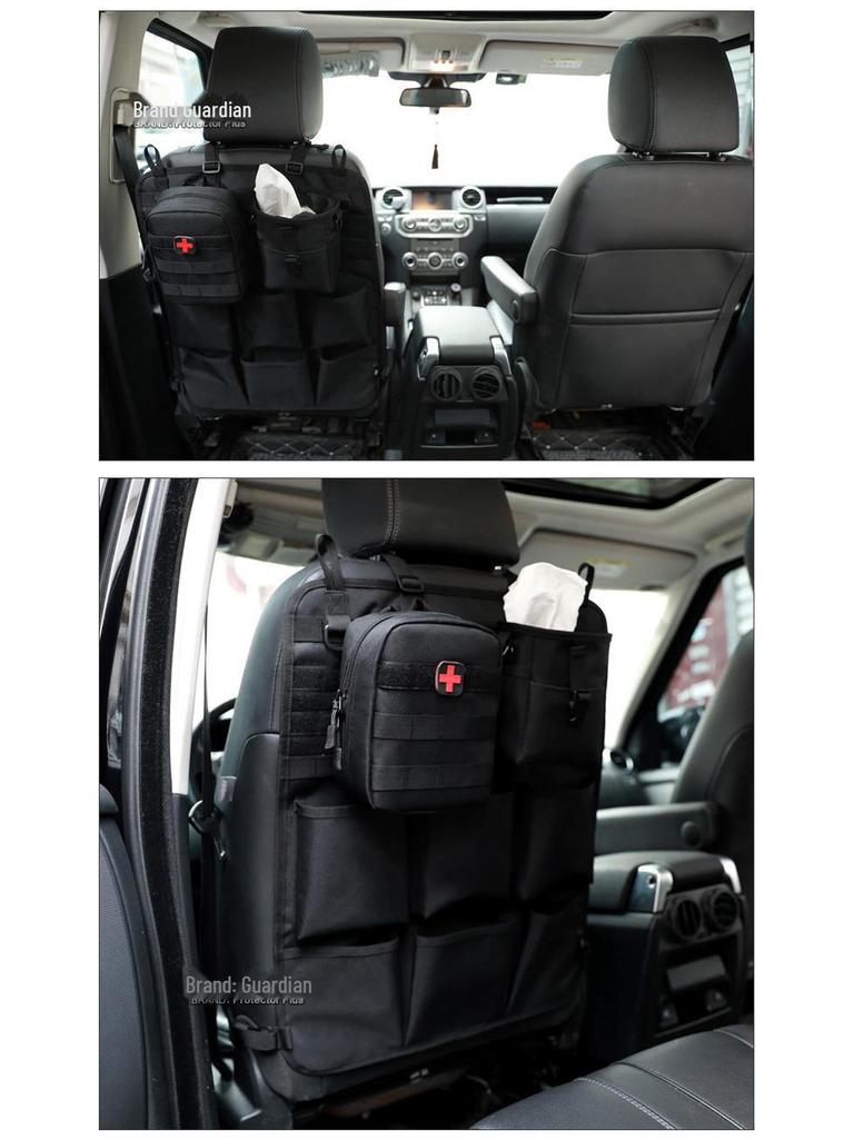 Многоцелевая тактическая сумка для хранения на спинке автомобильного сиденья