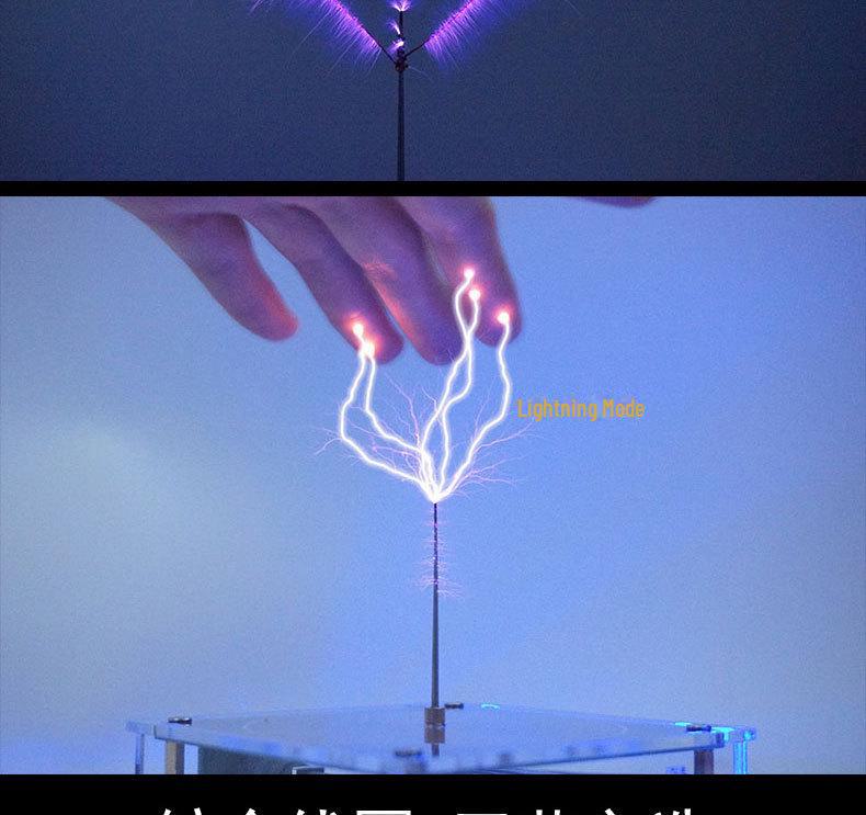 Модель молнии Тесла-катушки с поддержкой Bluetooth для научных экспериментов