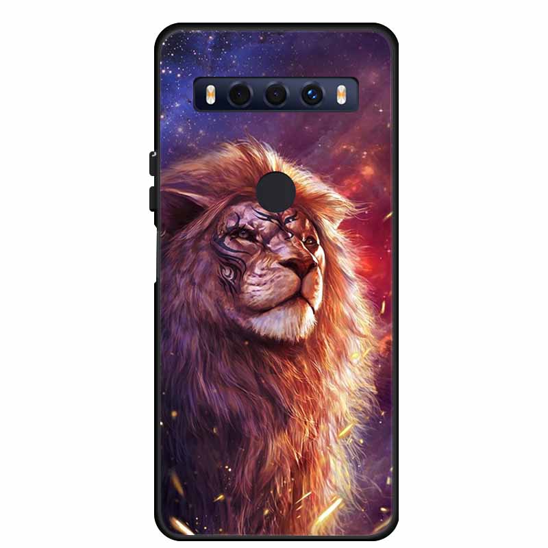 Для чехла TCL 10 SE 10SE Coque Черный ТПУ Силикон Мягкая задняя крышка Чехлы Для телефона TCL 10 SE 6.52" Funda Сумка Защитный чехол