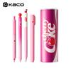 KACO x Cherry Coke Collab"Sakura Flavor"Gel Pen Set,Cute Soda Can Design,Smooth Quick-Dry Ink,Large Capacity,Perfect for School