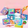 Wooden Animal Puzzle For Kids With Educational Fun And Motor Skills Development For Early Learning