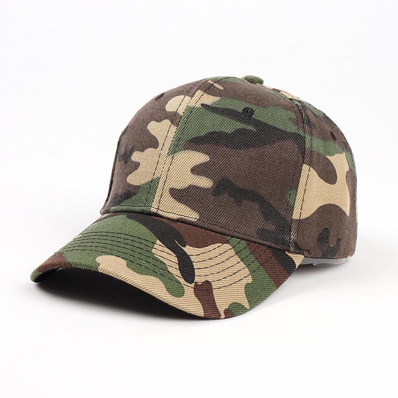 High-Quality Camouflage Baseball Cap - All-Season Outdoor Sports Sun Hat with Curved Brim