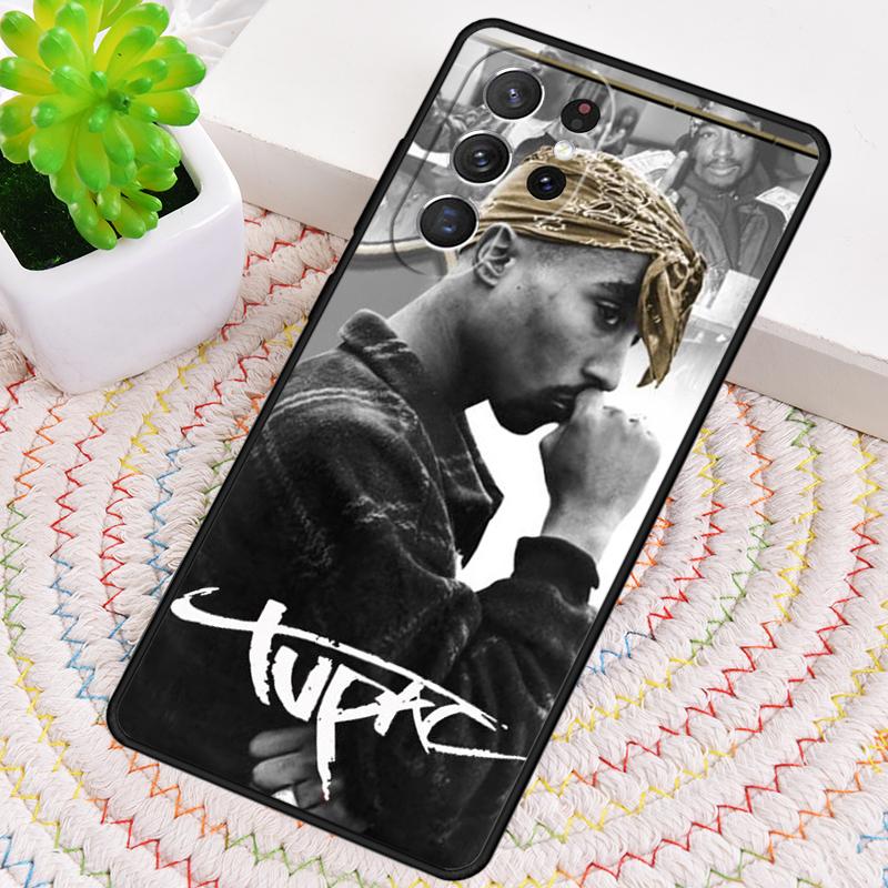 2pac tupac Корона 2 pac Чехол для телефона для Samsung Galaxy note 10 pro S26 Ultra S23 S24 FE S25 S21 S22 PLUS ударопрочный Чехол
