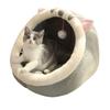 DICOCO Cat House Winter Cute Pet Bed Cat Pet House Heat Retention Cold Protection Indoor Small Dog Warm Pet House Cat House Cat Bed Suitable for Small