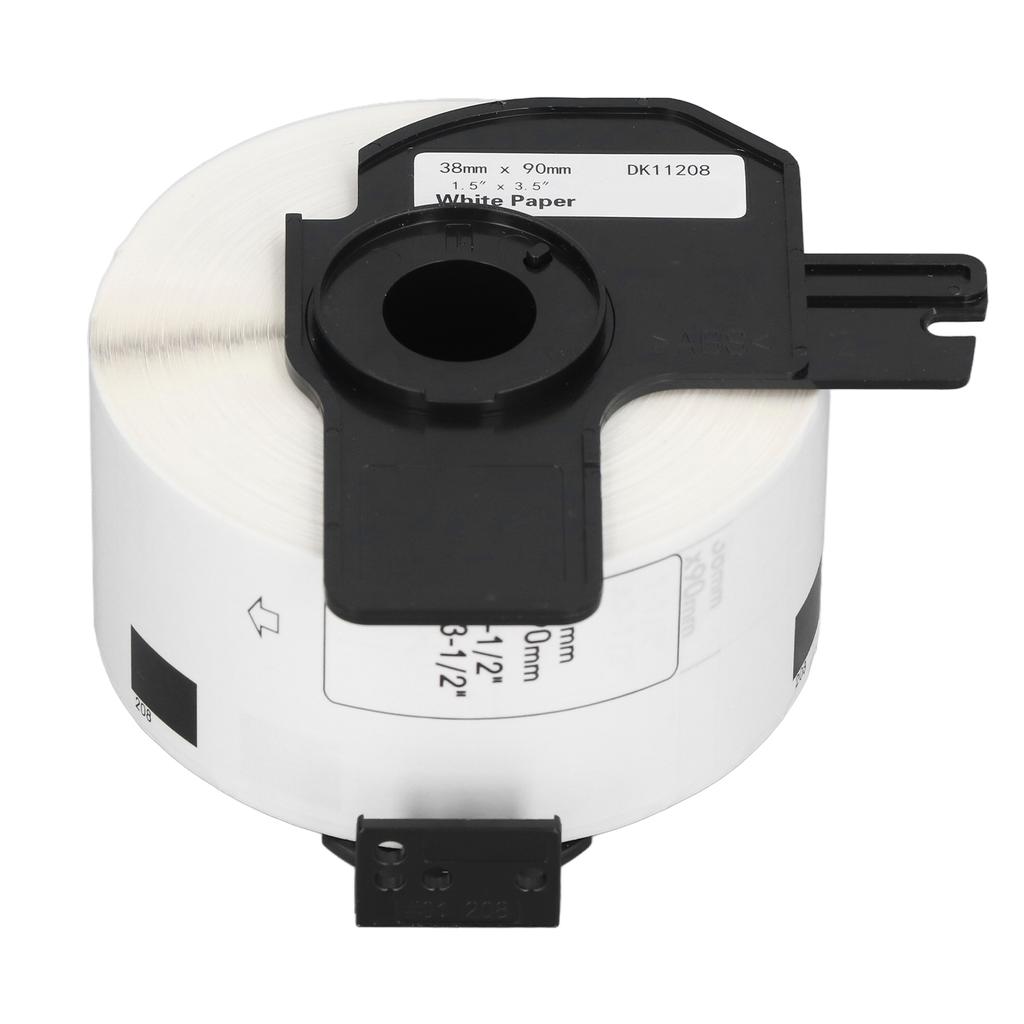 Термоэтикетки Термочувствительный материал 38x90 мм Многоразовый Съемный DK Бумажный сердечник Поддержка Рулон этикеток 