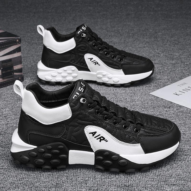 Мужские кроссовки на толстой подошве, кроссовки для папы, весенние, корейская версия, удобные для бега, кроссовки как у Форреста Гампа, дышащие, легкие, повседневные спортивные кроссовки