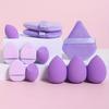 12-Piece All-Purpose Makeup Sponge Puff Set, Includes 3 Powder Puffs, 3 Mini Air Cushion Puffs, 3 Beauty Blenders & 3 Mini Beauty Blenders