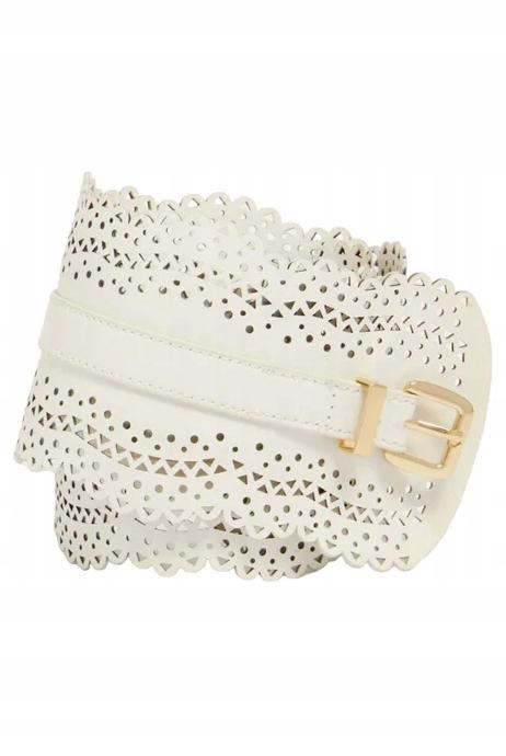 Marciano Guess Белый кожаный ремень L 0Axe4_A* L 0_X