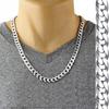 Silver Men' Chain Cuirass 925 SILVER DIAMONDED Italian 5mm FULL