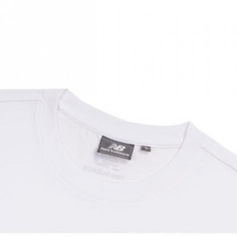 New Balance Half Club  Nbnedb1023 Wh Waffen Logo ShorT Sleeve Tee Unisex T shirT