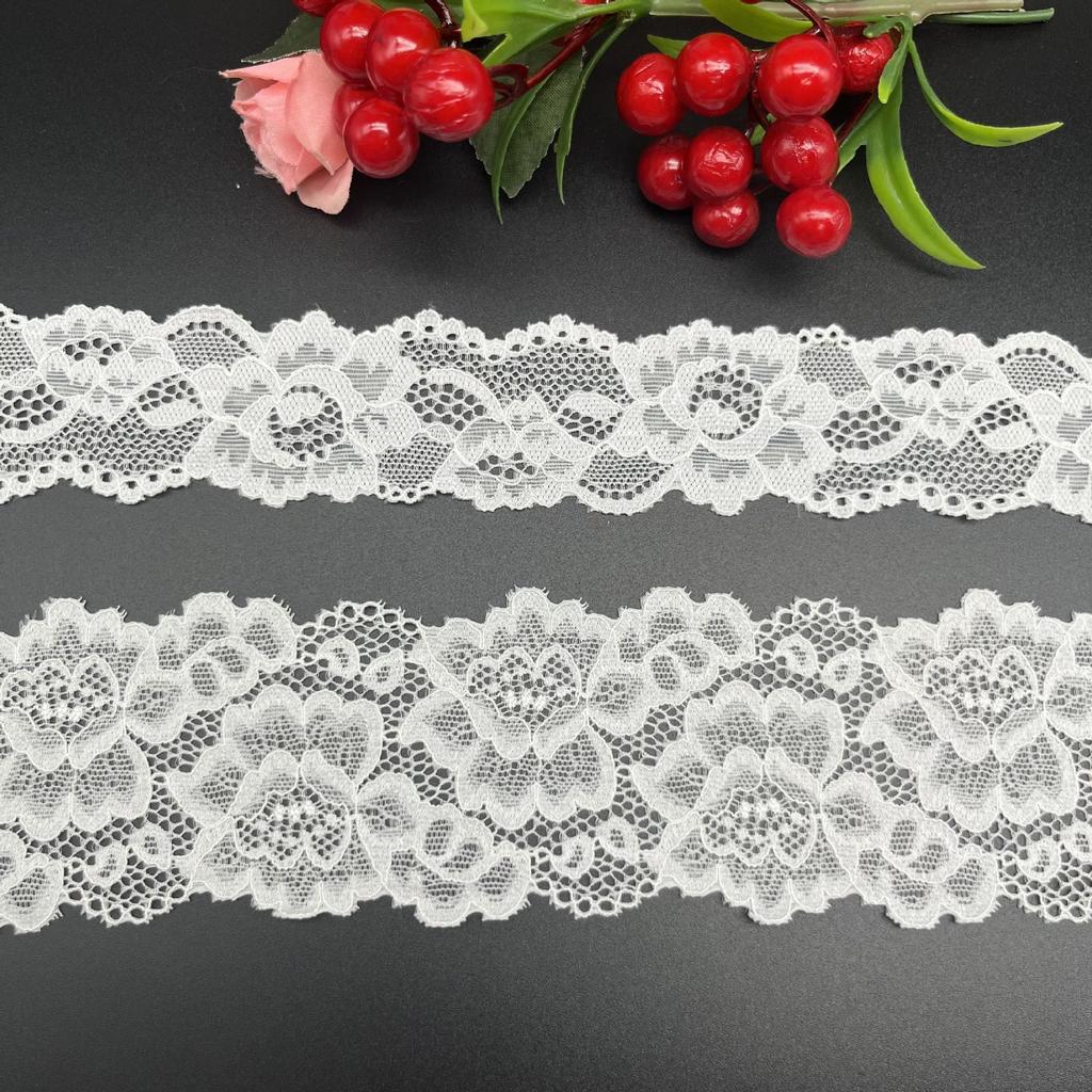 Элегантное многоцветное эластичное кружево, кружево, ажурная занавеска, декоративное кружевное белье, свадебная одежда, аксессуары из лент, рукоделие, изготовление лент