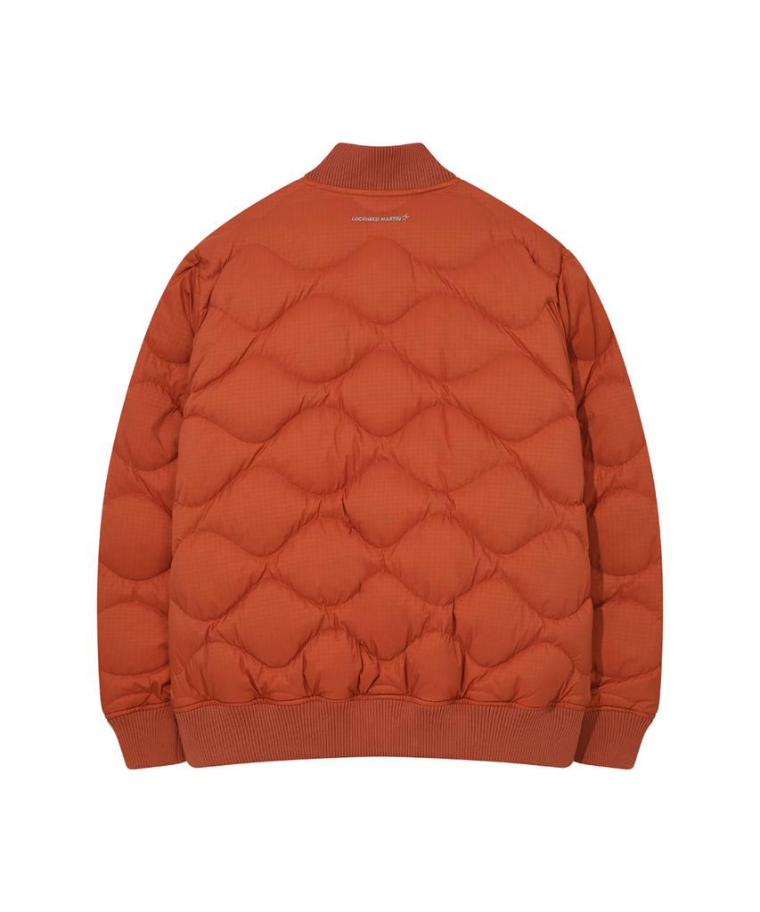 Lockheed Martin Wave Quilted Blouson Jumper (Orange)