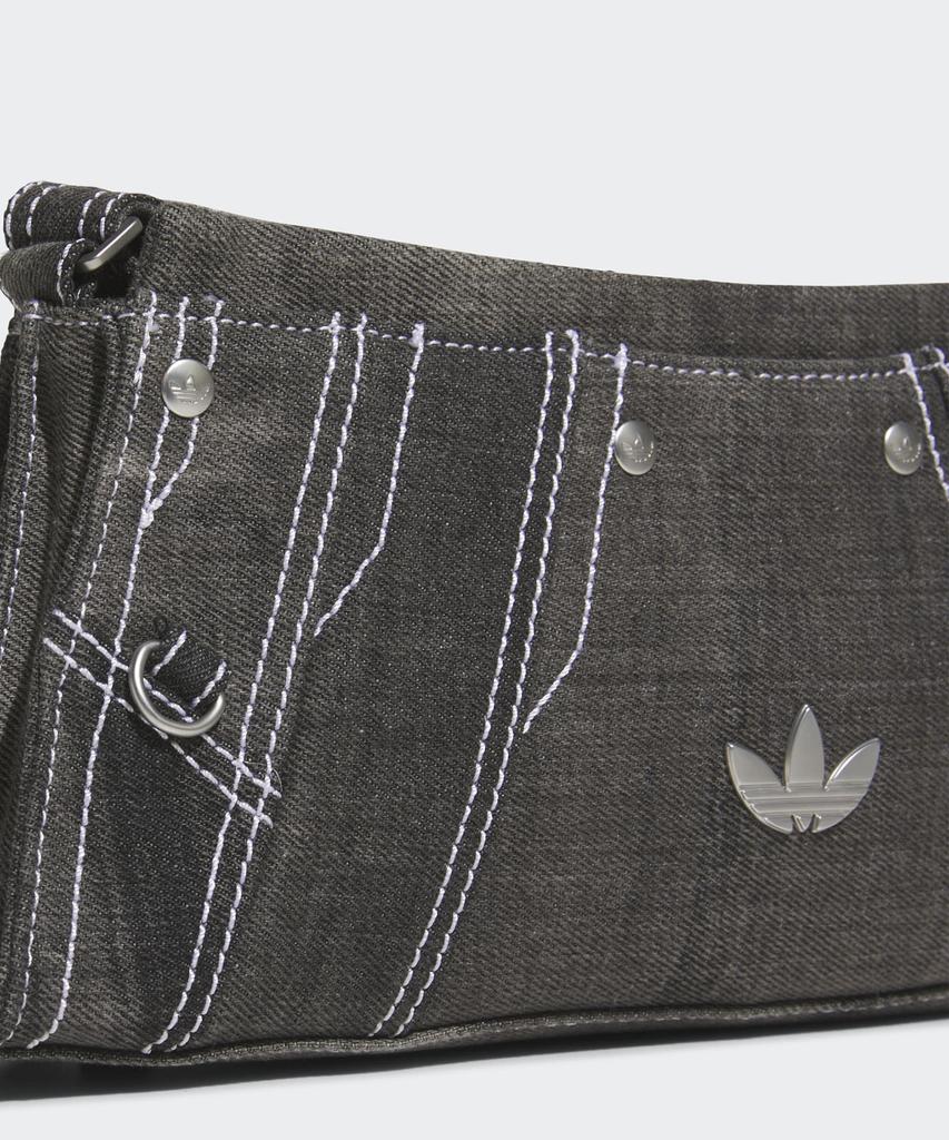 Adidas Denim Shoulder Bag - Black / Jl7665