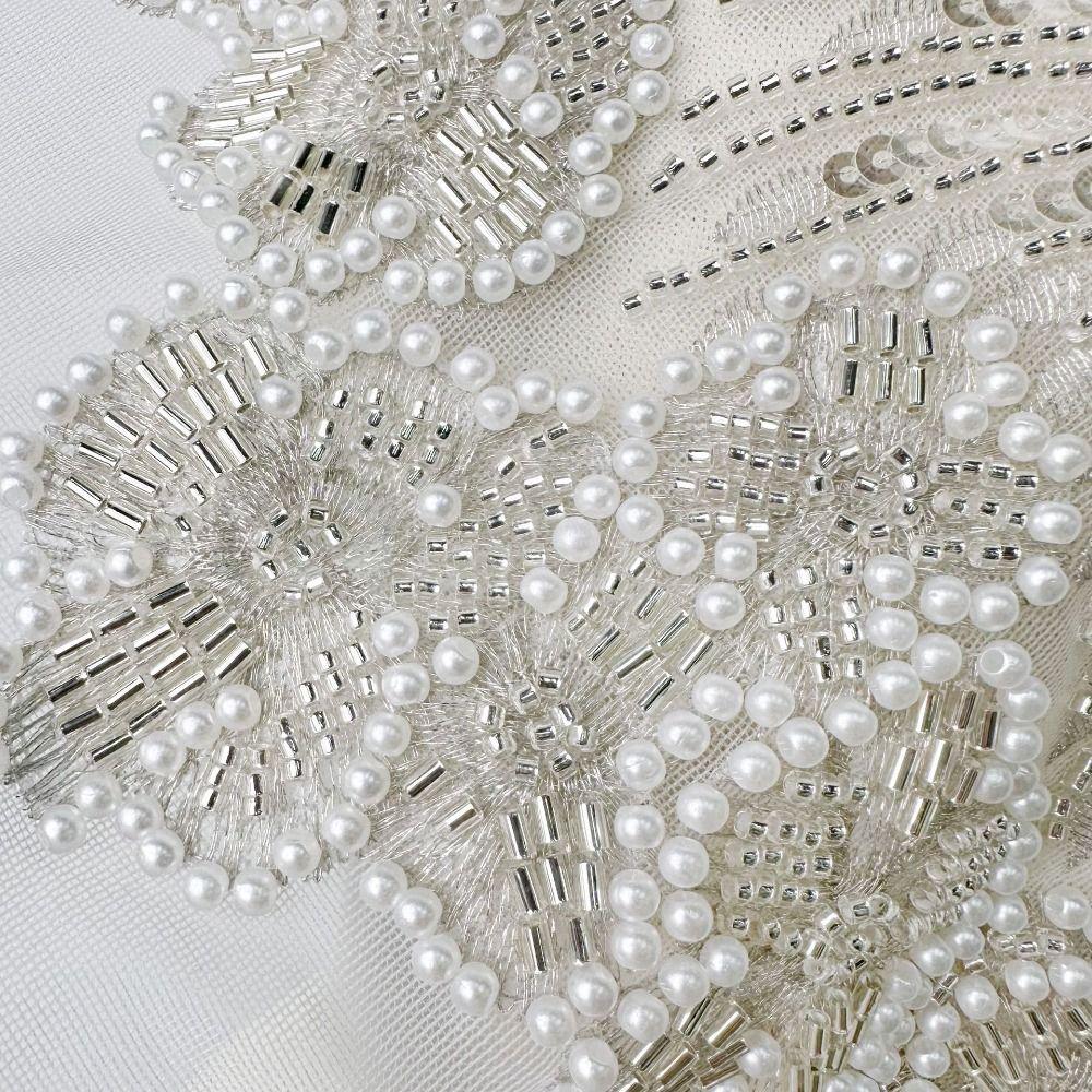 Винтажный тяжелый кружевной шаль с воротником-ожерельем из бусин и пайеток, ретро воротник-жабо, вышитый передний воротник, Косплей