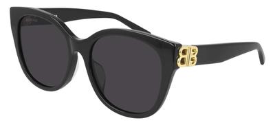 Солнцезащитные очки BALENCIAGA BB0103SA 001 Сделано в Италии Лисичка