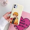 Cartoon Japan Anime Demon Slayer Case For Iphone 11 12 14 Pro Mini Xr Xs Max Se 2020 X 7 8 6 6s Plus 13 Kimetsu No Yaiba Bumper