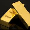 Pure Copper Solid Gold Bar Handicraft Ornaments Lucky Simulation Gold Brick Paperweight Copper Material Gold Bar Decoration Gift