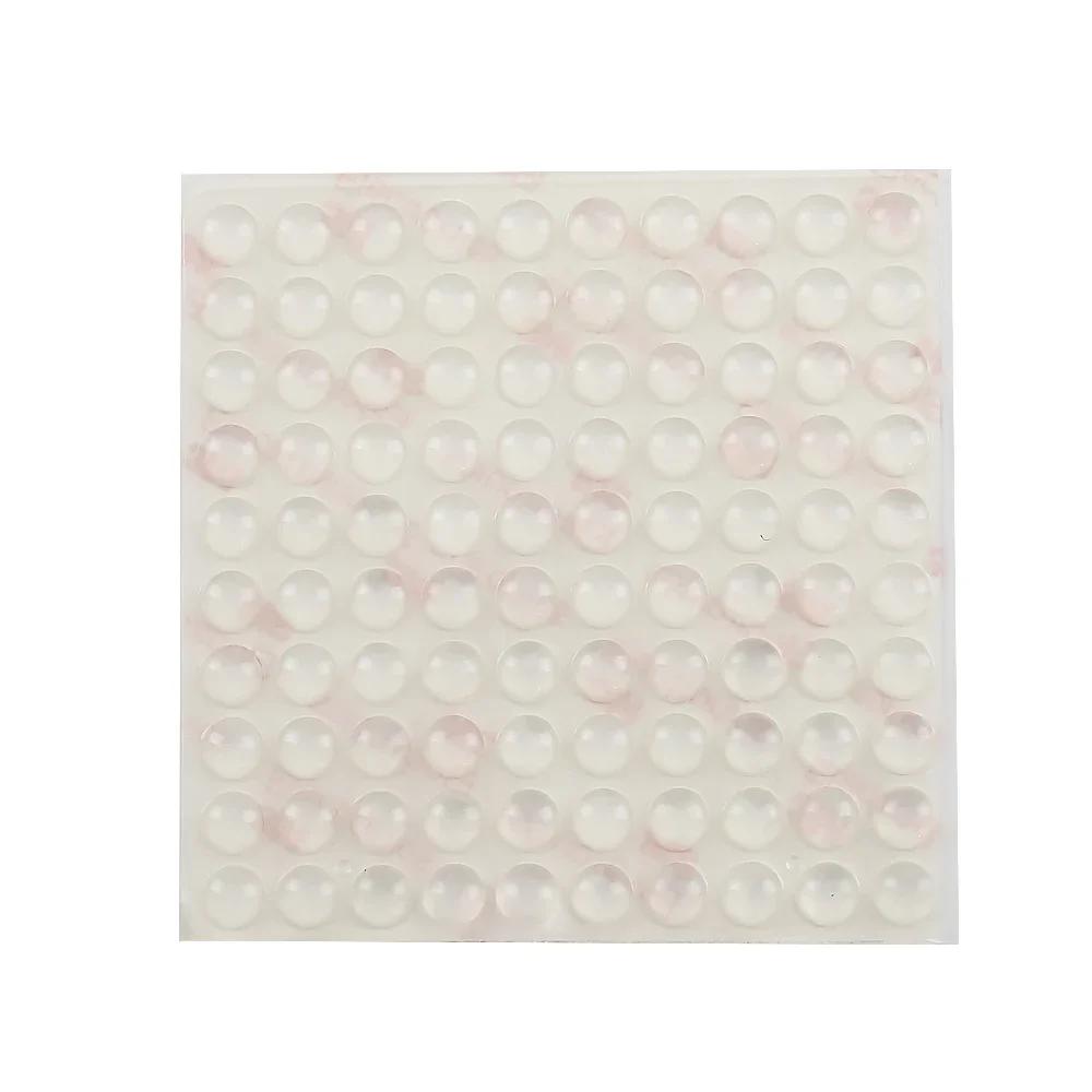 100-1000pcs Mini Adhesive Buffer Pads Non-Slip Clear Dots Cabinet Silicone Door Stopper Wall Protector Reduce Noise Tiny Bumpons