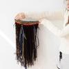 Synthetic Hair Long Dreadlocks Knitted Hat Reggae Braid Hat Creative Beanie  Women