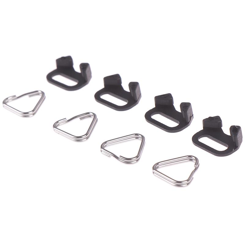 4 комплекта крючков для ремня, плечевой ремень для фотоаппарата, разделенные треугольные кольца