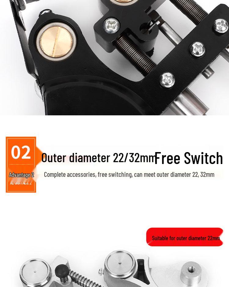 Molybdenum Wire Tensioner: Large Stroke, Easy Threading, Double Guide Wheel, Automatic Tightening