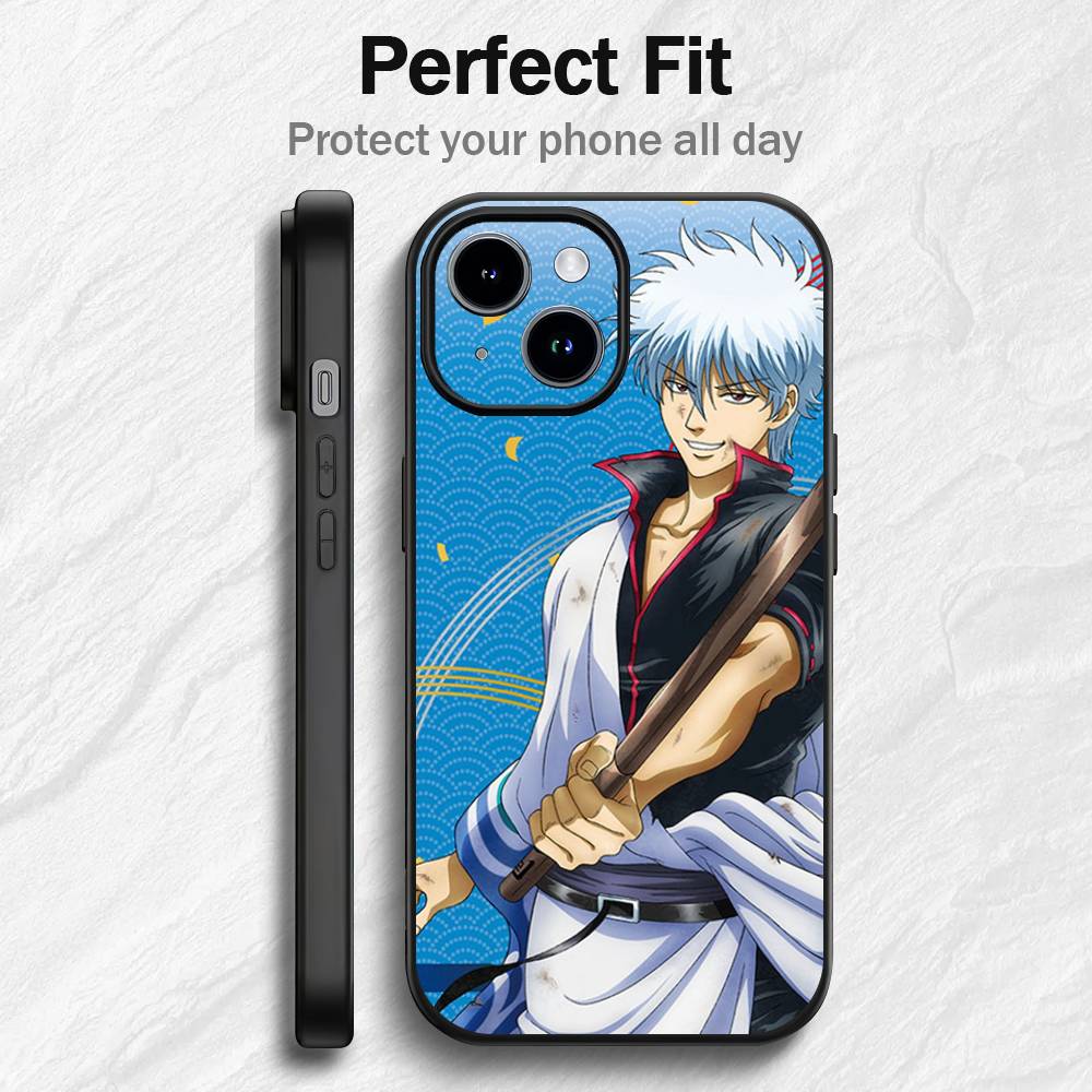 Чехол для телефона Gintama-Сакata Гинтоки Для 17 12 13 14 15 16 Pro Max mini classic Plus сильное магнитное притяжение