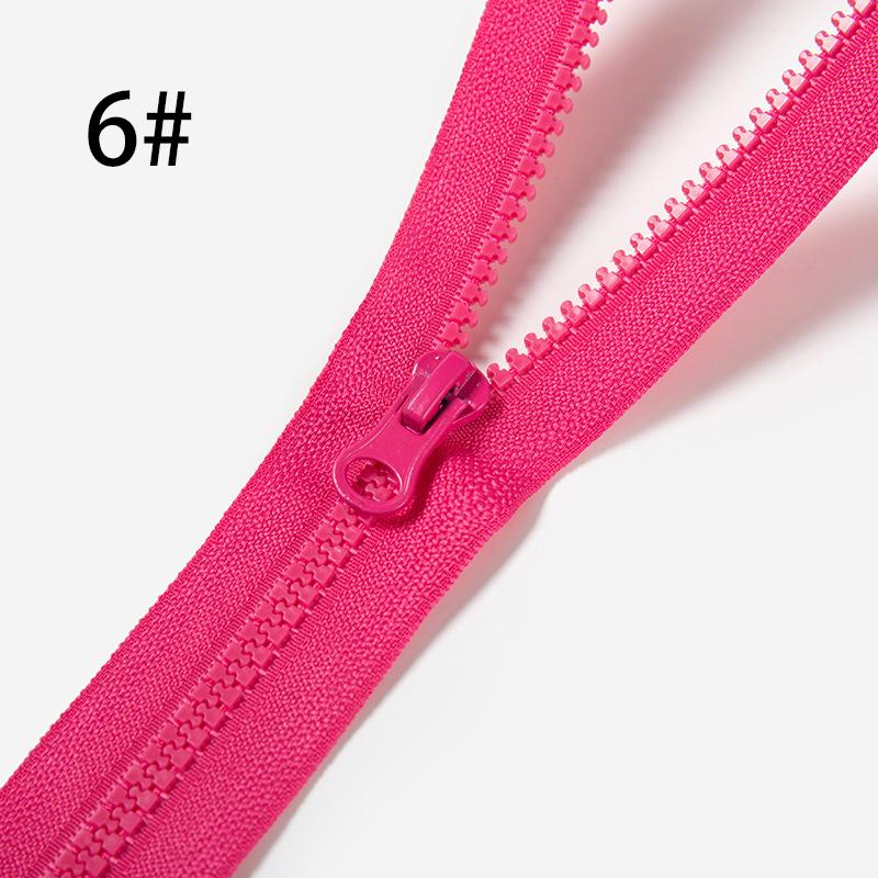 5# Спиральные молнии из смолы Портной Цветная молния с открытым концом DIY Ручная работа Пуховик Пальто Одежда Швейные аксессуары