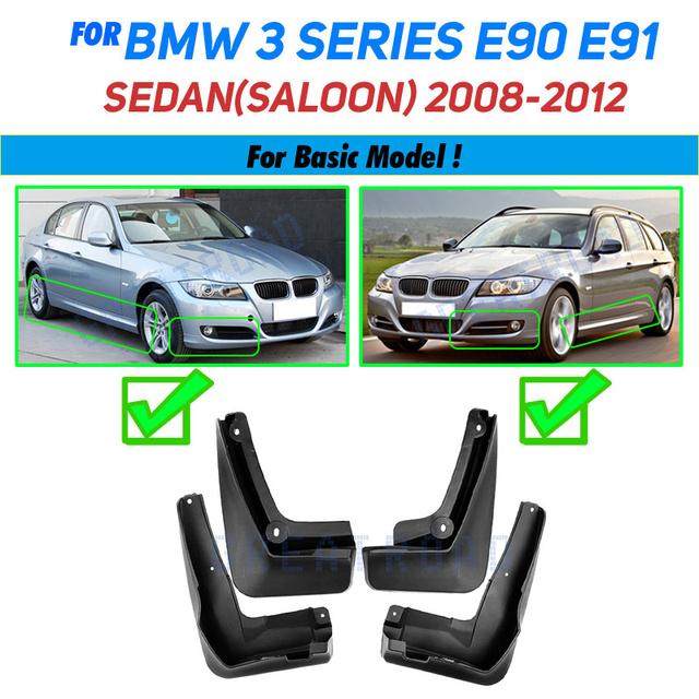 4 шт. брызговики для BMW 3 серии E90 E91 седан седан универсал 2008 09 2010 2011 2012 брызговики брызговики передние задние