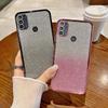 For Motorola Moto G50 5G Phone Case Shiny Glitter Plating Silicone Camera Lens Soft Back Cover