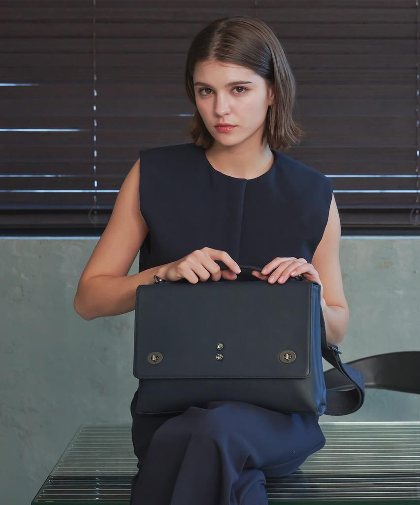 Plaadico Plaadico_S Satchel, Midnight Blueblack