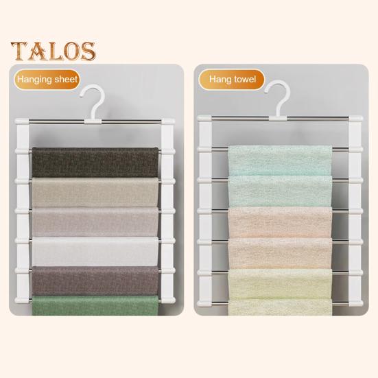 Стойка для хранения брюк и вешалки для брюк, прочная, легко устанавливаемая, многофункциональная, органайзер для шкафа, стойка для брюк и вешалки для брюк