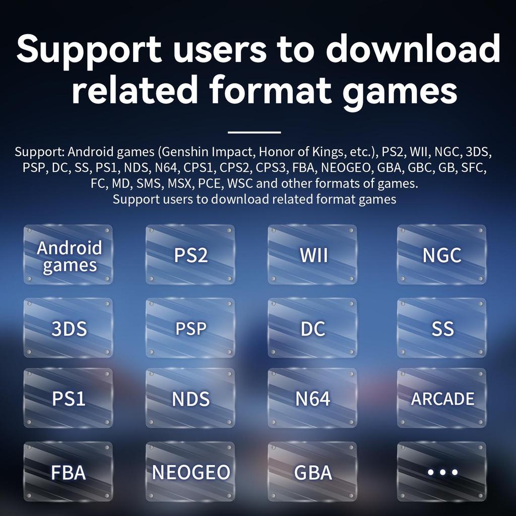 ANBERNIC RG556 Портативная игровая консоль на Android 13 с большим экраном и контроллером-джойстиком Холла - Подключаемая к ТВ, издание 2024 года.