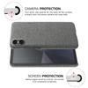 For Sony Xperia 10 VII Phone Case Cloth Texture Anti-Scratch Protective PC Back Cover