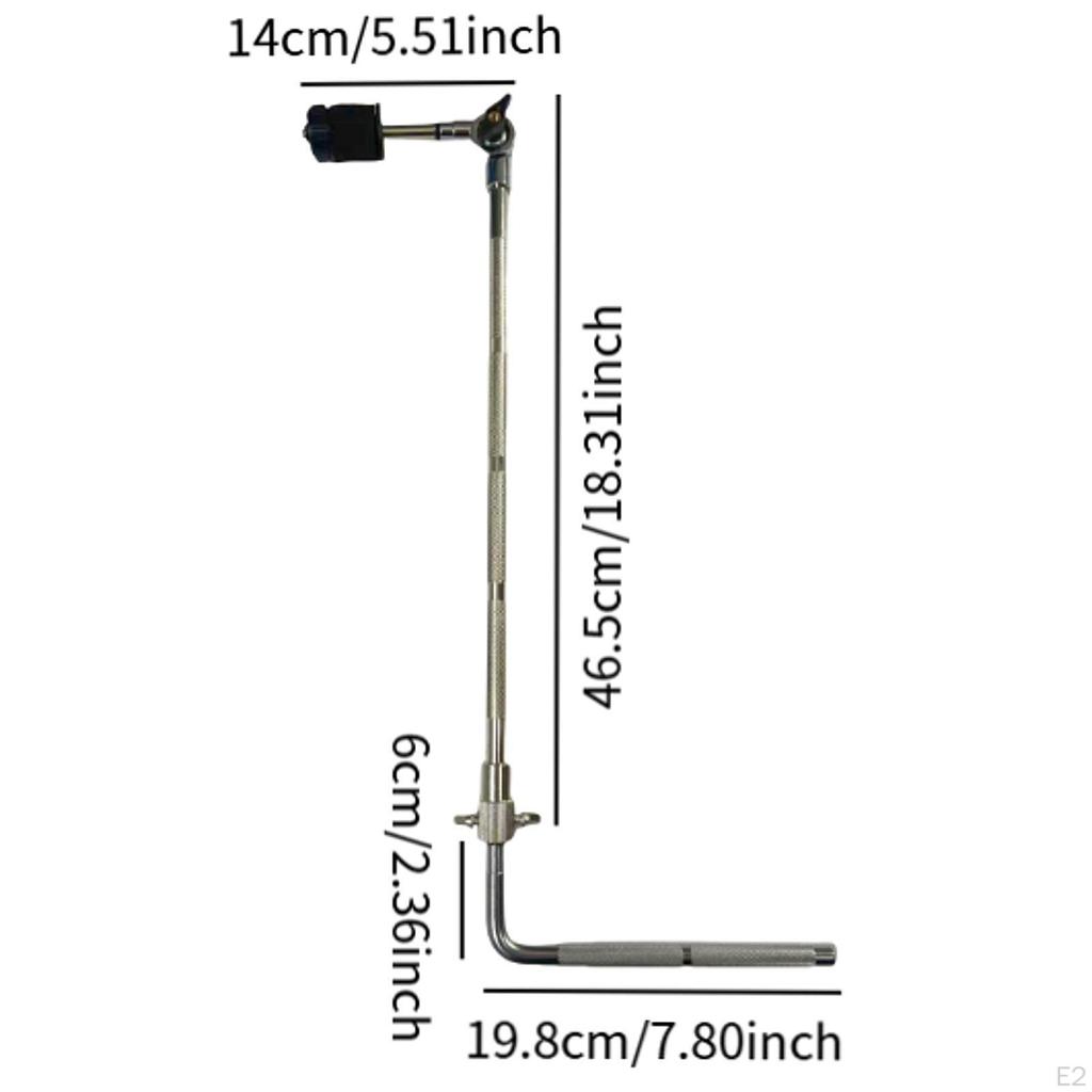Регулируемый держатель для барабанной тарелки для ударных инструментов