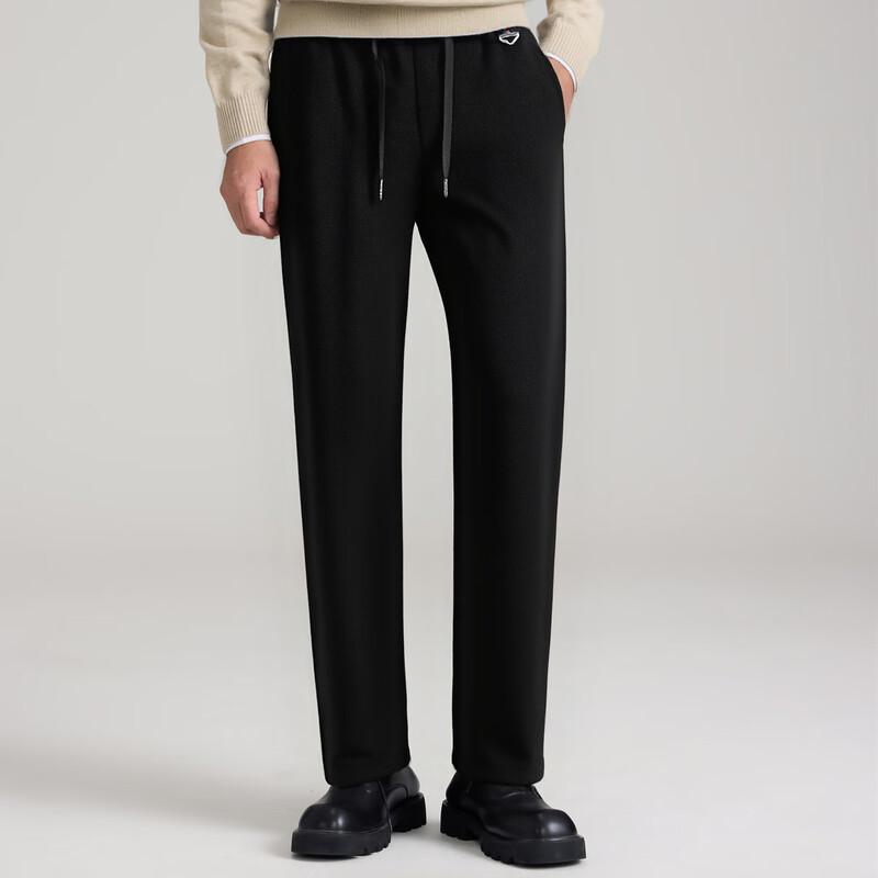 Мужские брюки FIRS из смесовой шерсти, деловые повседневные, прямого кроя