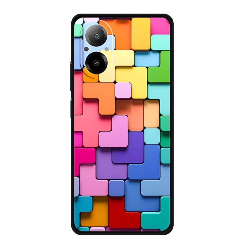 Для Realme C67 4G Чехол Роскошный Мягкий Силикон ТПУ Чехлы для Телефона Задняя Крышка Для RealmeC67 C 67 4G RMX3890 Ударопрочный Любовь Милый funda