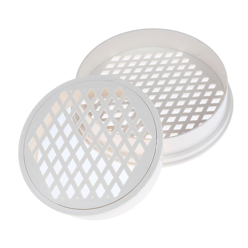 Insert Type Simple Floor Drain Pvc 50-200 Round Pipe End Cap Filter Net Air Vent