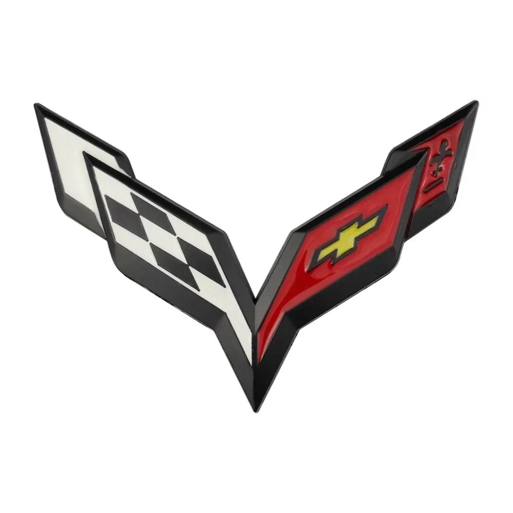 Для Chevrolet Corvette 60 Years Camaro Aveo Cruze Malibu Captiva Trax Niva Captiva 3D Металлическая Наклейка-Эмблема на Крыло Автомобиля Задний Багажник