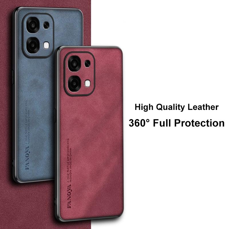 Для OPPO F31 A6 Pro 5G Чехол Роскошный Чехол для телефона из искусственной кожи Для OPPO A6 Pro 4G Задняя крышка Матовый силиконовый Ударопрочный Полная защита