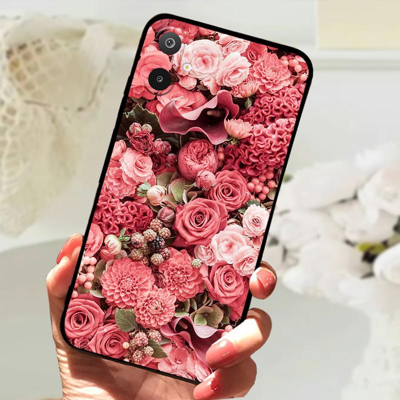 Чехлы для телефонов Samsung A16 F06 M06 F16 M16 5G Мягкий ТПУ Задняя крышка Для Galaxy A06 4G Модный Крутой Ударопрочный Силиконовый Чехол Funda