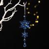 Christmas Snowflake Decoration Double Layer Ice Crystal For Accessories Festive
